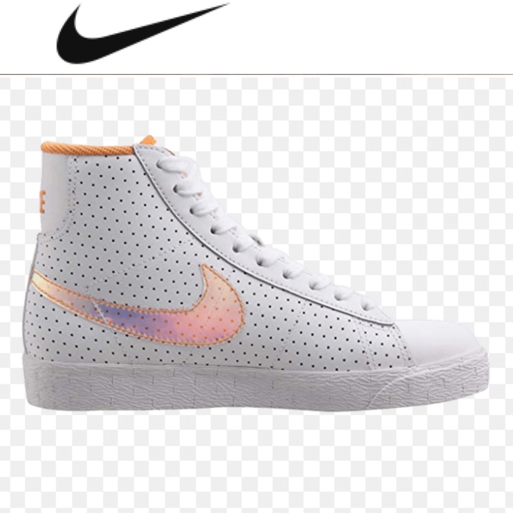 Nike Blazer Mid GS Light Melon Basketball Sneakers